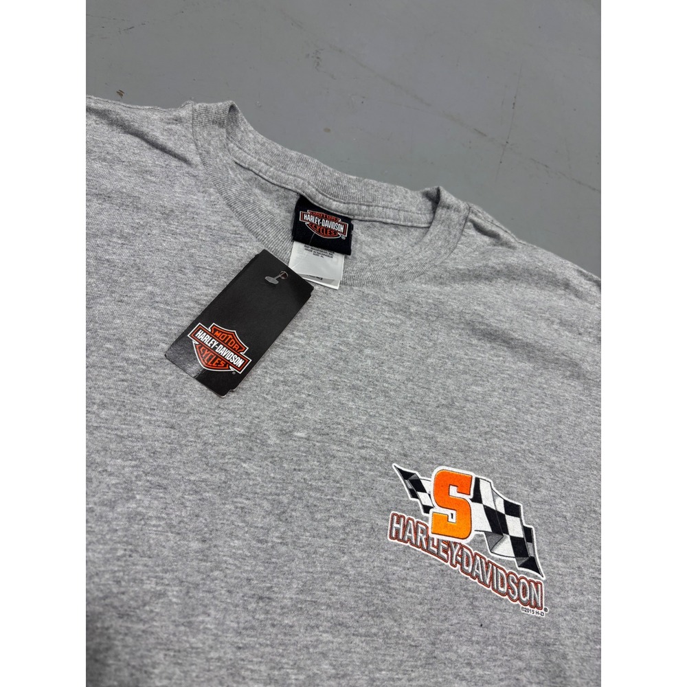 Harley-Davidson‎ Speedway Concord NC Graphic T-Shirt Gray Mens XL New